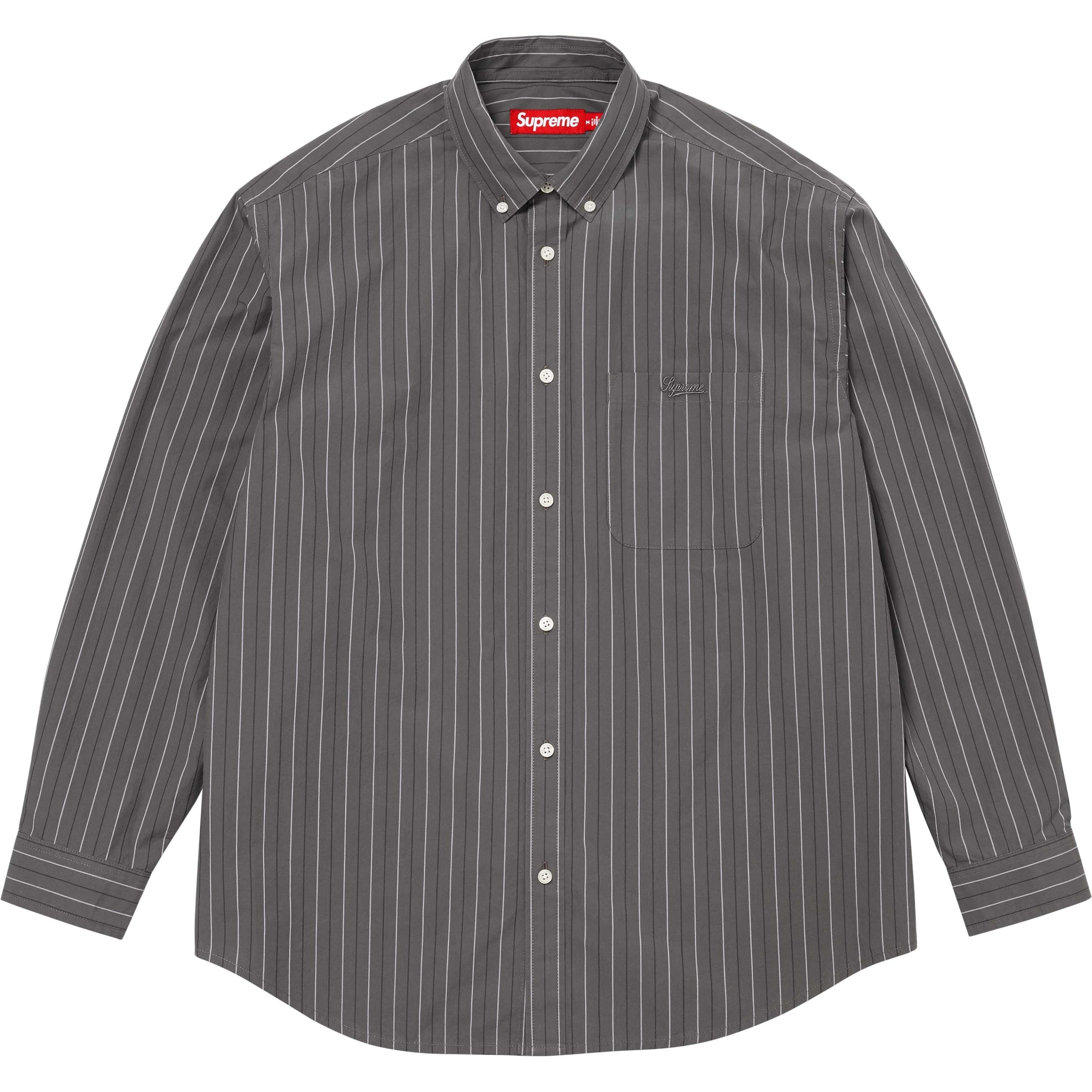 Loose Fit Stripe Shirt view 7